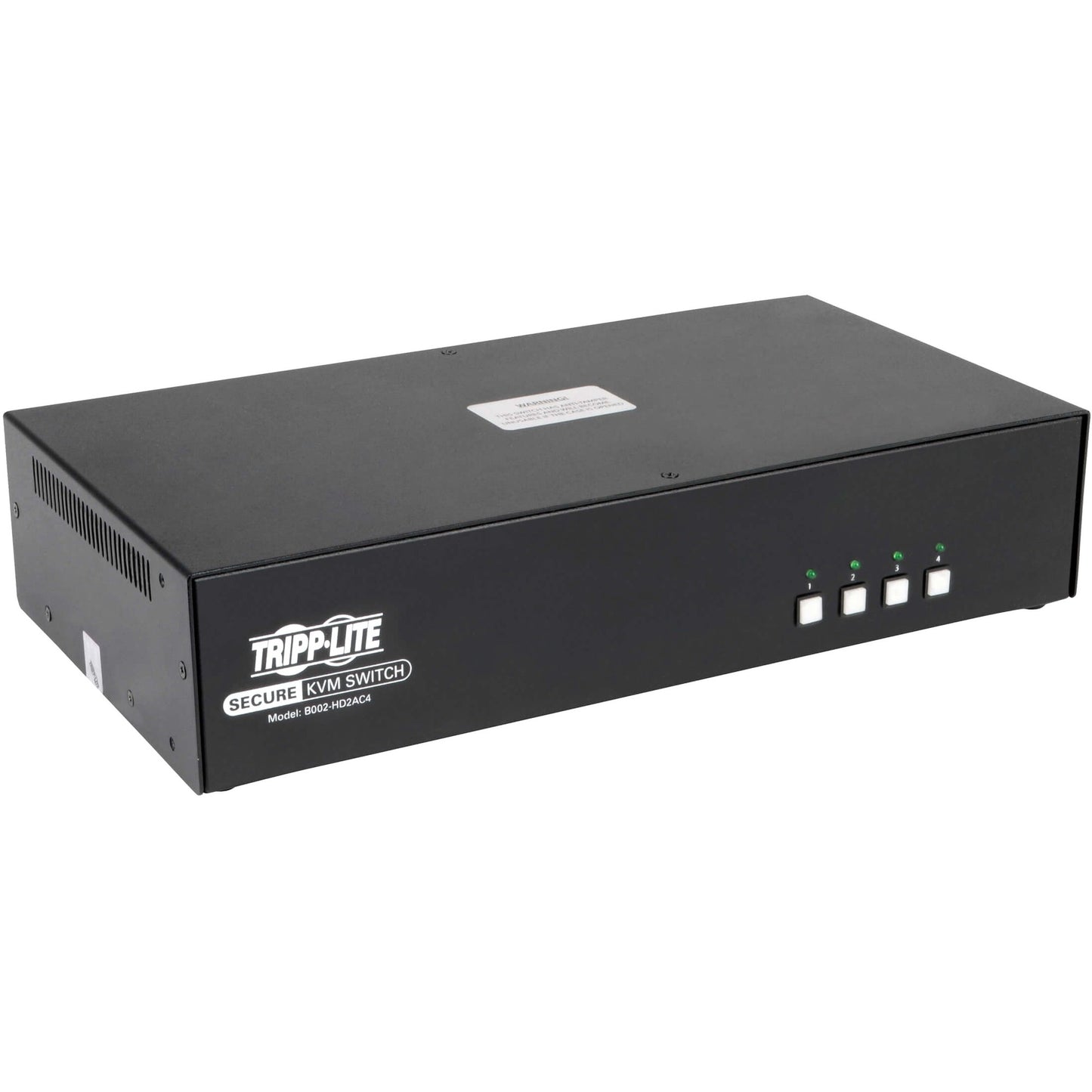 Eaton Corporation B002-HD2AC4 Secure 4-Port HDMI to DisplayPort KVM Switch with Dual Monitors and NIAP Certification