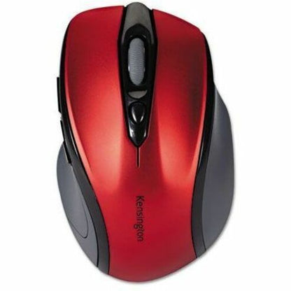 Kensington Pro Fit Wireless Mid-Size Mouse - Red, 1600 DPI, 12-Month Battery Life