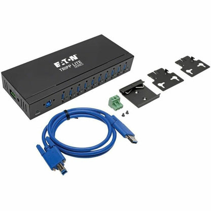 Eaton Tripp Lite Series 10-Port Industrial-Grade USB 3.0 Hub U360-010-IND