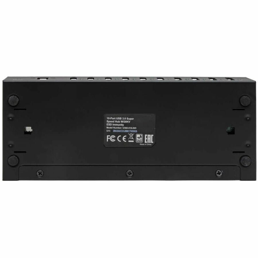Eaton Tripp Lite Series 10-Port Industrial-Grade USB 3.0 Hub U360-010-IND