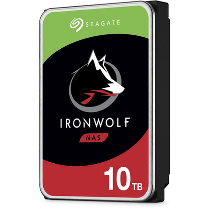 Seagate IronWolf ST10000VN0008 10TB Internal NAS Hard Drive - 3.5 inch SATA CMR Drive with 256MB Cache