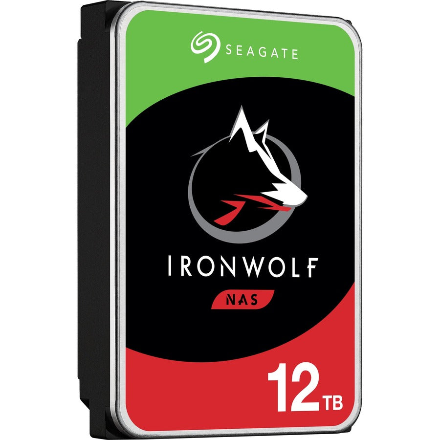 Seagate IronWolf ST12000VN0008 12TB Internal NAS Hard Drive with 7200 RPM, 256MB Cache, SATA/600 Interface