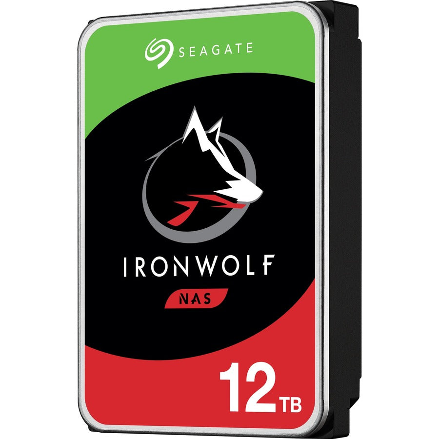Seagate IronWolf ST12000VN0008 12TB Internal NAS Hard Drive with 7200 RPM, 256MB Cache, SATA/600 Interface