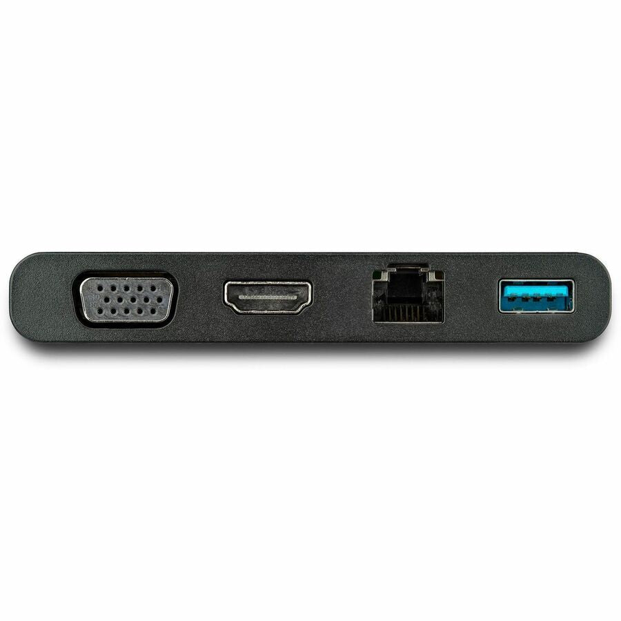 StarTech.com USB C Multiport Adapter with HDMI, VGA, Gb Ethernet & USB - Compact Travel Dock with 4K HDMI Support