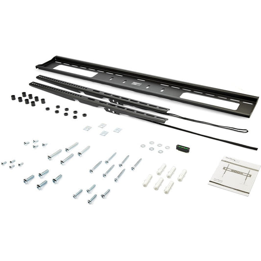 StarTech.com Heavy Duty Fixed Wall Mount for 60-100 inch Curved and Flat Screen TVs - Supports Up to 165 lbs