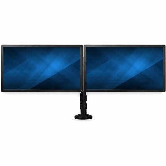 StarTech.com ARMBARDUOG Dual Monitor Desk Mount for 13 to 27-inch Displays with Adjustable Height and Flexible Mounting Options