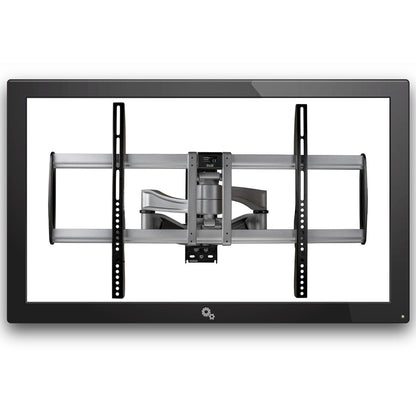 StarTech.com Full Motion TV Wall Mount for 32-75 Inch Screens - Adjustable Heavy Duty Articulating Bracket in Silver