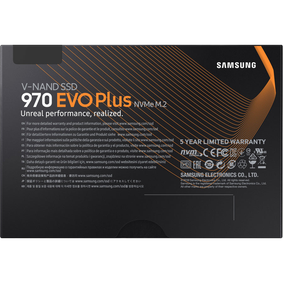 Samsung 970 EVO Plus 2TB NVMe M.2 SSD – High-Performance Internal Storage for Gaming and Workstations
