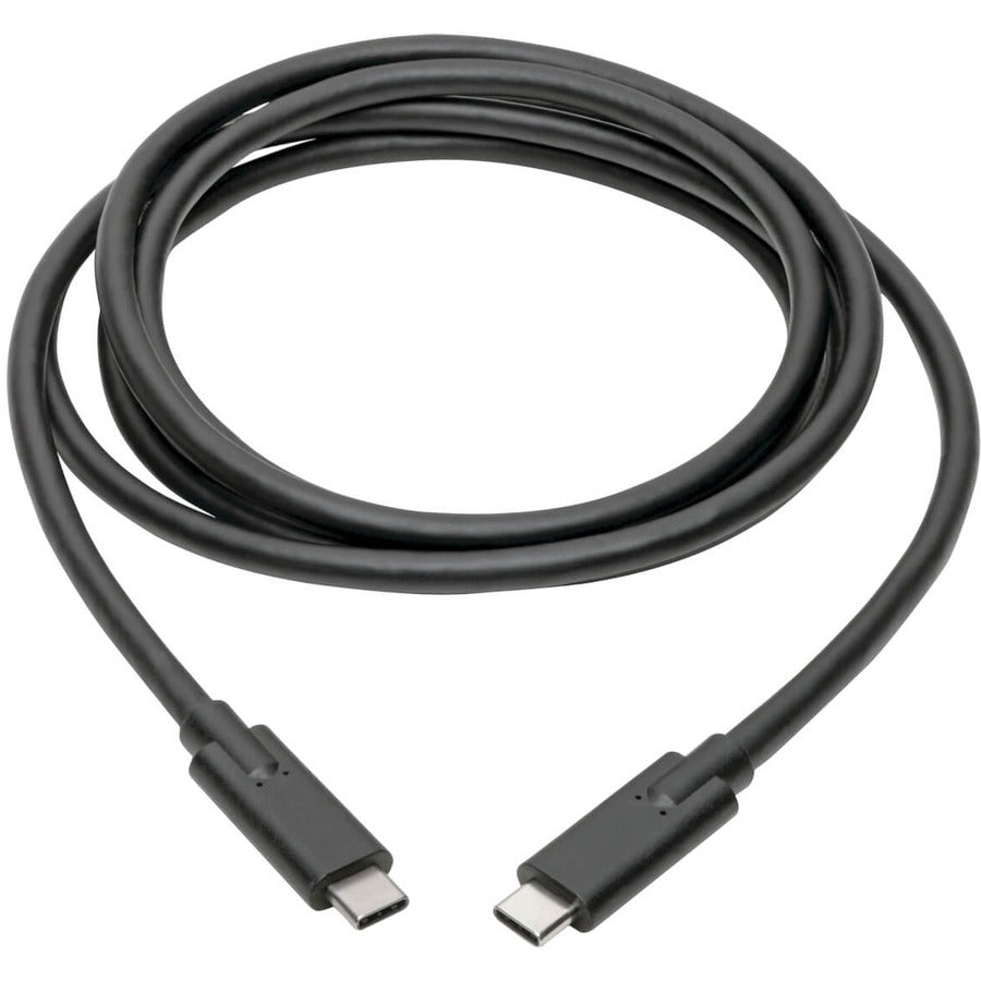 Eaton Tripp Lite Series USB-C to USB-C Cable (U420-006-5A) – 6 ft. Thunderbolt 3 Compatible Data Transfer and Fast Charging Cable