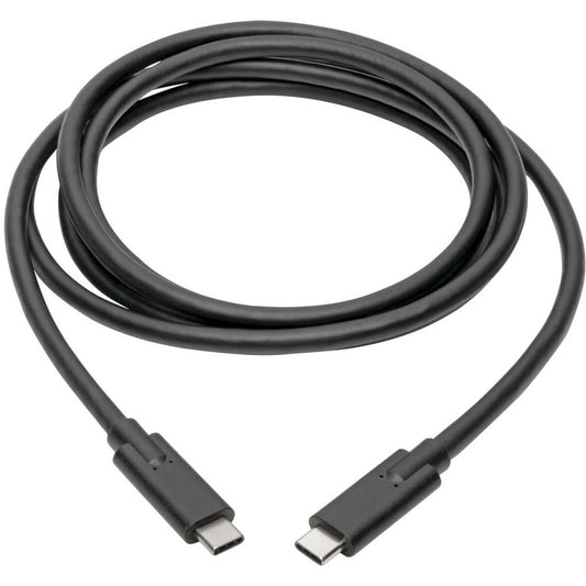 Eaton Tripp Lite Series USB-C to USB-C Cable (U420-006-5A) – 6 ft. Thunderbolt 3 Compatible Data Transfer and Fast Charging Cable