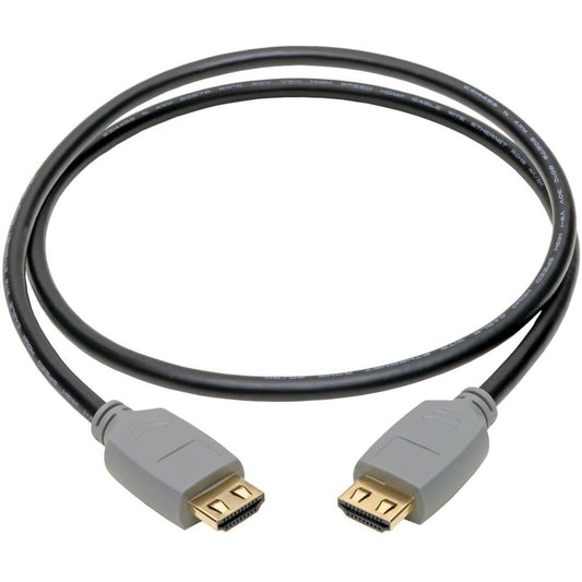 Eaton Tripp Lite Series 4K HDMI Cable (Part P568-003-2A) - 3 ft. 4K UHD with Gripping Connectors and HDR Support