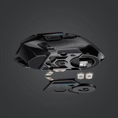 Logitech G502 LIGHTSPEED Wireless Gaming Mouse with HERO 16K Sensor and RGB Lighting