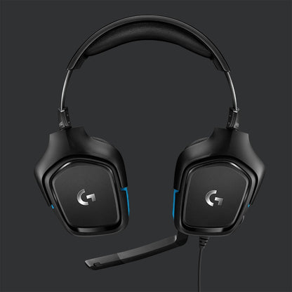 Logitech G G432 7.1 Surround Sound Gaming Headset for PC, Xbox, PlayStation, and Mobile Devices