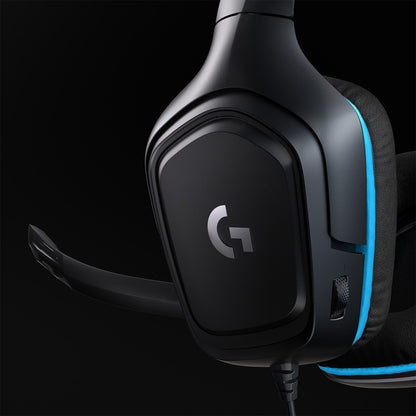 Logitech G G432 7.1 Surround Sound Gaming Headset for PC, Xbox, PlayStation, and Mobile Devices