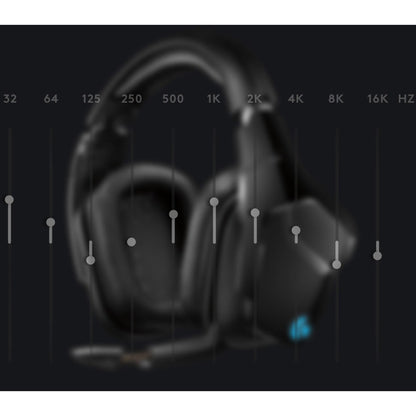 Logitech G G935 Wireless 7.1 Surround Lightsync Gaming Headset with Pro-G 50mm Drivers and DTS:X 2.0