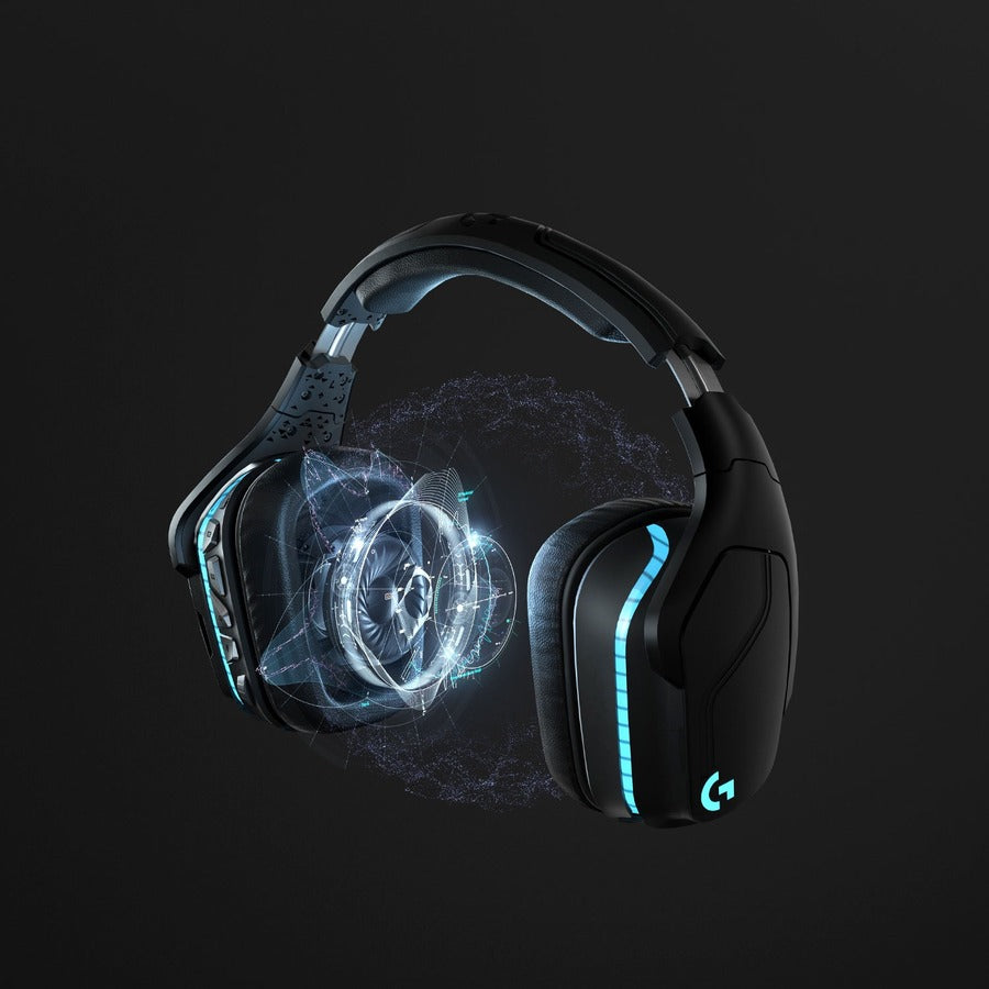 Logitech G G935 Wireless 7.1 Surround Lightsync Gaming Headset with Pro-G 50mm Drivers and DTS:X 2.0
