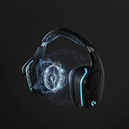 Logitech G G935 Wireless 7.1 Surround Lightsync Gaming Headset with Pro-G 50mm Drivers and DTS:X 2.0