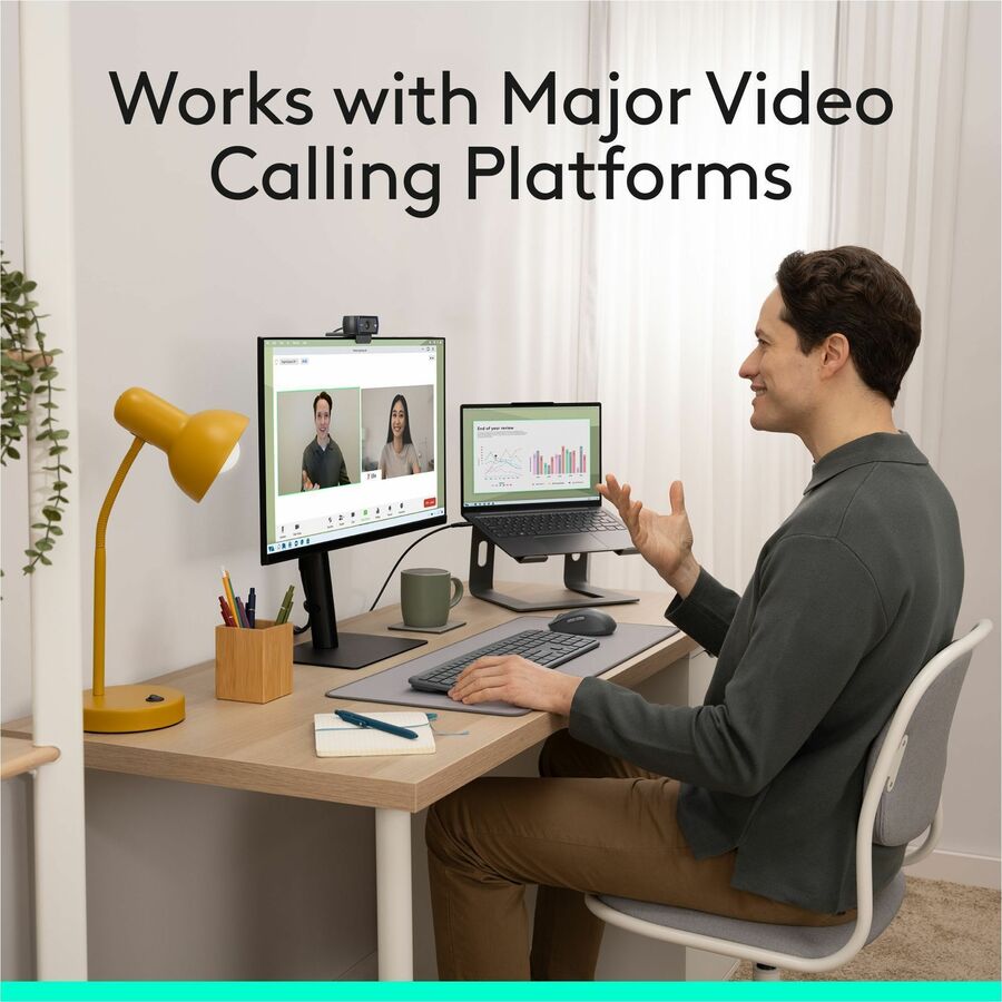 Logitech C920S Full HD Pro Webcam with Privacy Shutter and Stereo Microphone