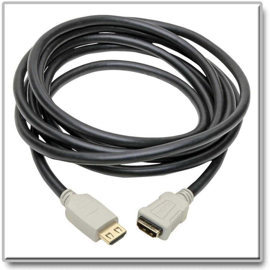 Eaton Tripp Lite Series 6 ft. High-Speed HDMI Extension Cable (M/F) with 4K Support and Gripping Connector