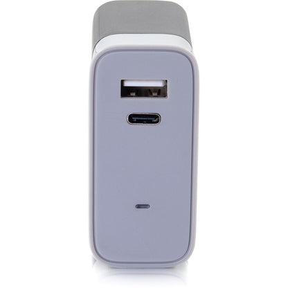 Legrand Group C2G 20280 2-Port USB-C and USB-A Wall Charger for Smartphones and Tablets