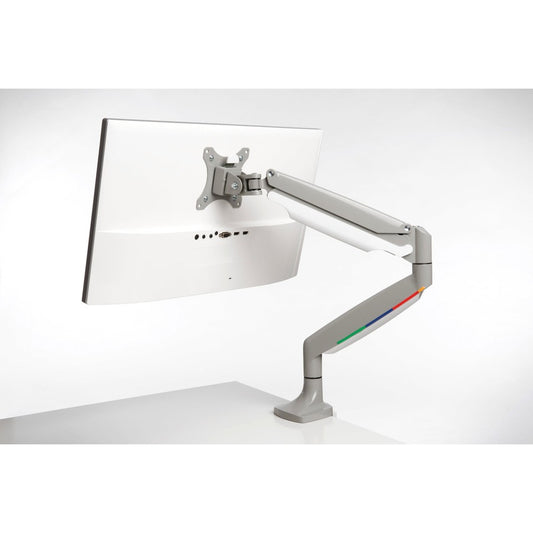 Kensington SmartFit One-Touch Height Adjustable Monitor Arm for 13 to 34-Inch Displays - Silver Gray