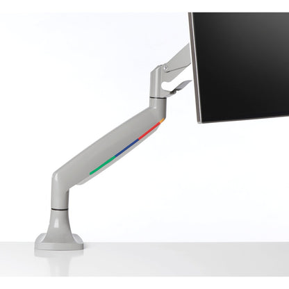 Kensington SmartFit One-Touch Height Adjustable Monitor Arm for 13 to 34-Inch Displays - Silver Gray