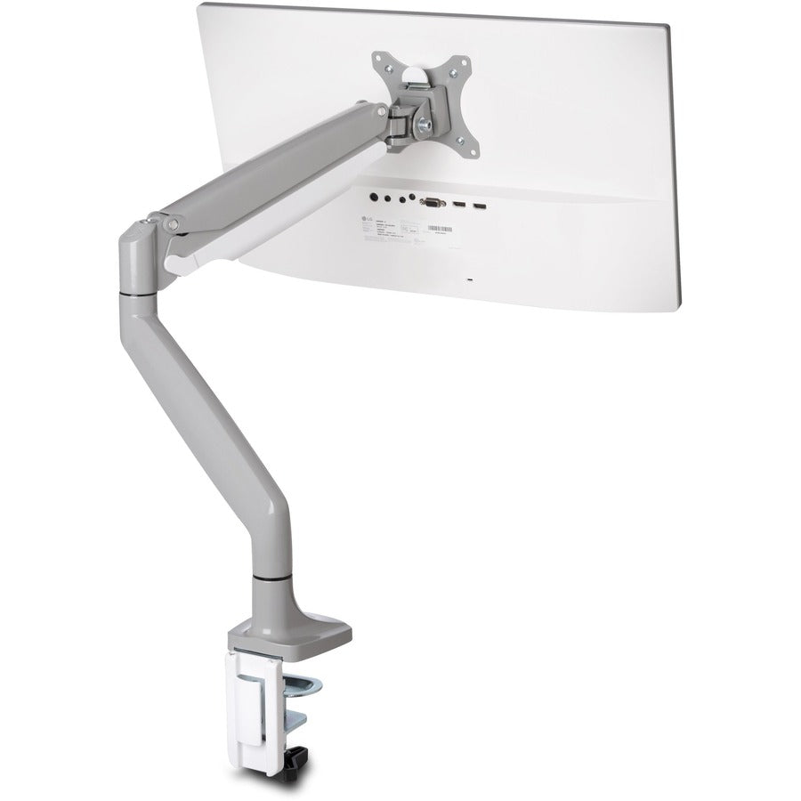 Kensington SmartFit One-Touch Height Adjustable Monitor Arm for 13 to 34-Inch Displays - Silver Gray