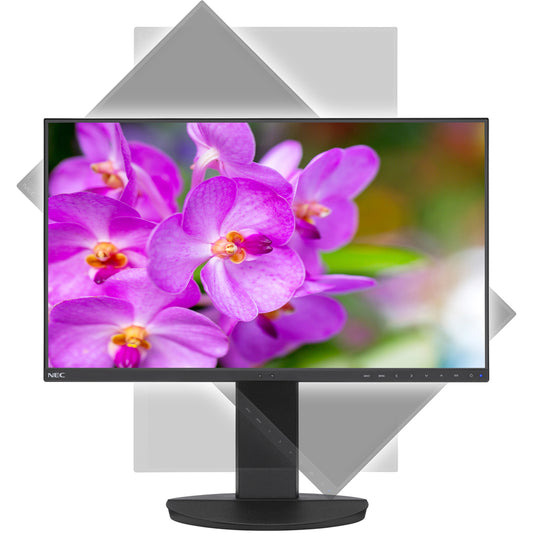 Sharp NEC Display MultiSync EA241F-BK 24-Inch Full HD Business Monitor with Ultra-Narrow Bezel