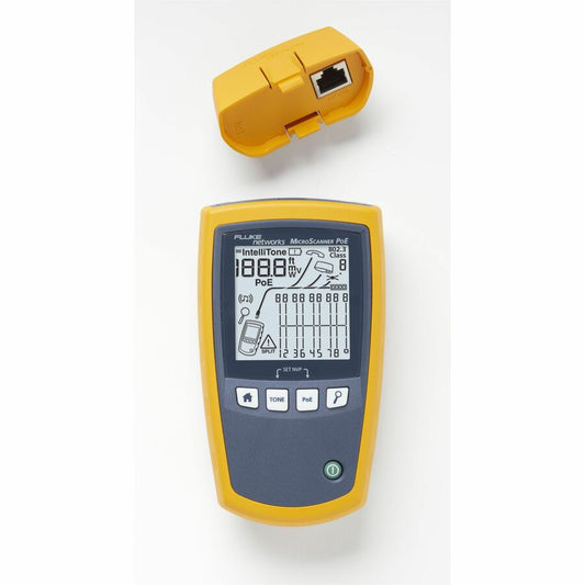 Fluke Networks MicroScanner PoE Cable Verifier MS-POE – Ethernet and PoE Testing