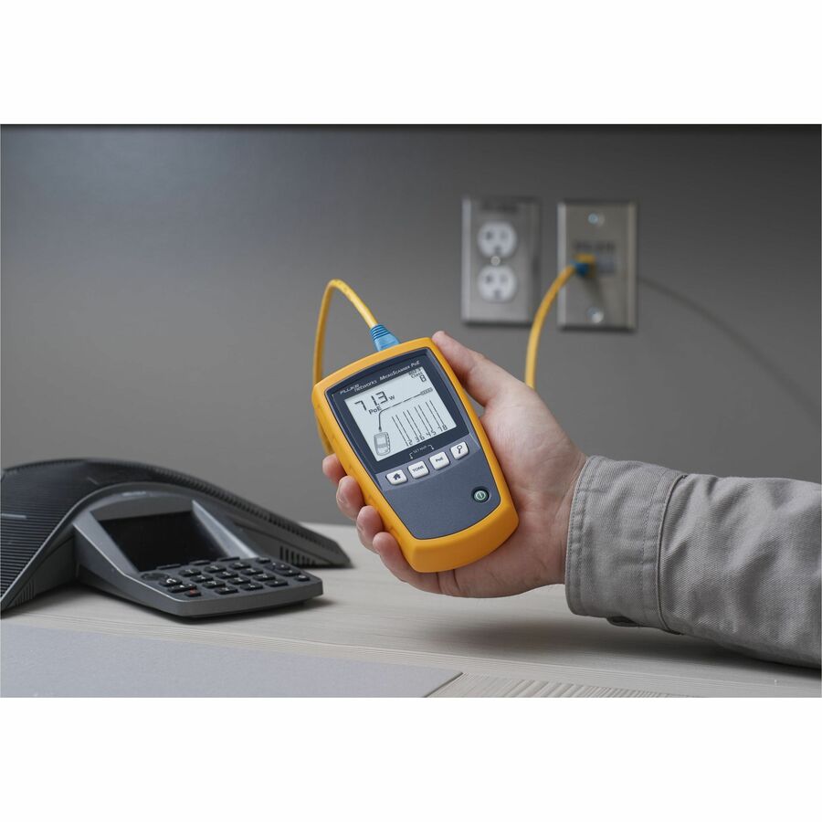 Fluke Networks MicroScanner PoE Cable Verifier MS-POE – Ethernet and PoE Testing