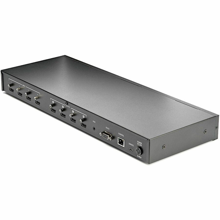 StarTech.com 4x4 HDMI Matrix Switch with 4K 60Hz Support and Rack Mountability