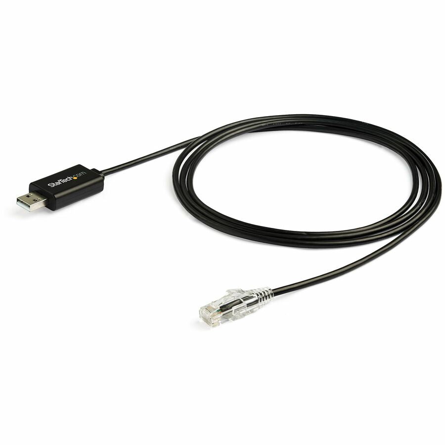 StarTech.com 6 ft / 1.8 m Cisco USB Console Cable USB to RJ45 Rollover Cable
