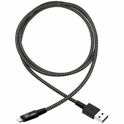 Eaton Tripp Lite Series Heavy-Duty 10 ft. Lightning to USB-A Charging and Data Cable – MFi Certified