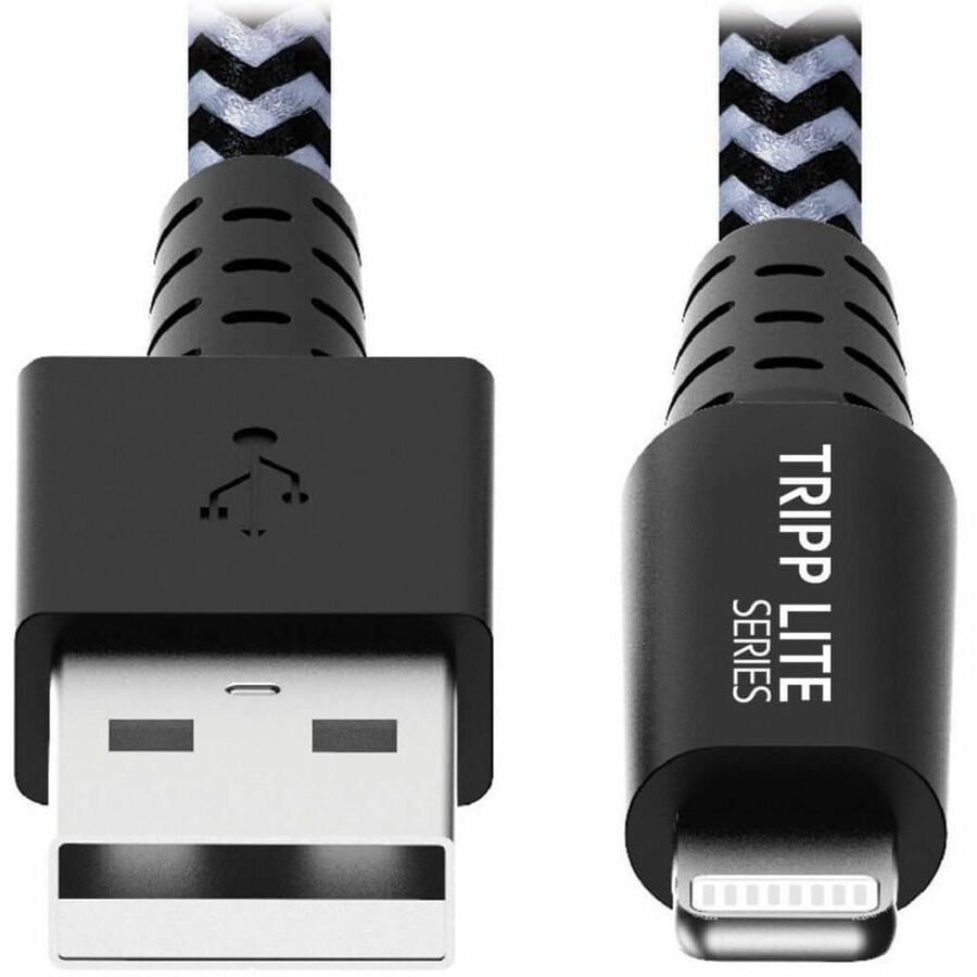 Eaton Tripp Lite Series Heavy-Duty 10 ft. Lightning to USB-A Charging and Data Cable – MFi Certified