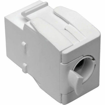 Eaton Tripp Lite Series N238-001-GY-TF Keystone Jack for Cat6, Cat5e, and Cat6a Networks, White