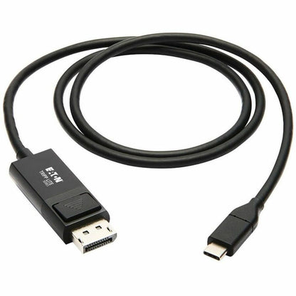 Eaton Tripp Lite Series USB-C to DisplayPort Adapter Cable (M/M), 4K 60Hz, HDR, Locking Connector, 3 ft.