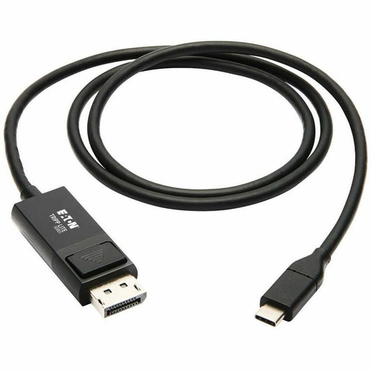 Eaton Tripp Lite Series USB-C to DisplayPort Adapter Cable (M/M), 4K 60Hz, HDR, Locking Connector, 3 ft.