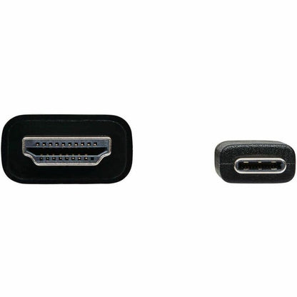 Eaton Tripp Lite Series USB-C to HDMI Adapter Cable (U444-006-H4K6BE), 6 ft., 4K 60Hz, Thunderbolt 3 Compatible, Black