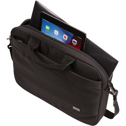 Case Logic Advantage ADVA-114 Laptop Attache for 10.1" to 14" Notebooks in Black