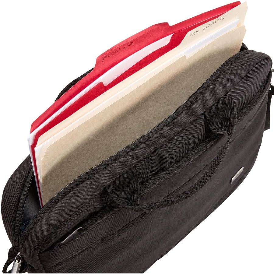 Case Logic Advantage ADVA-114 Laptop Attache for 10.1" to 14" Notebooks in Black