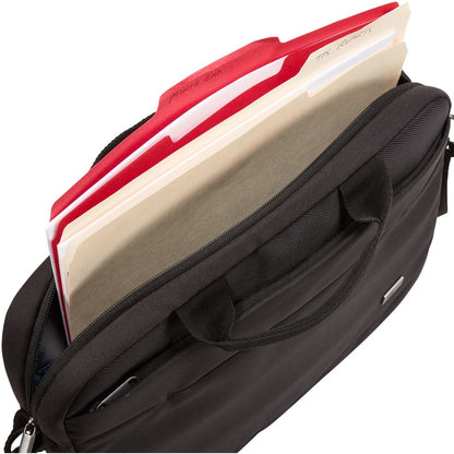 Case Logic Advantage ADVA-114 Laptop Attache for 10.1" to 14" Notebooks in Black