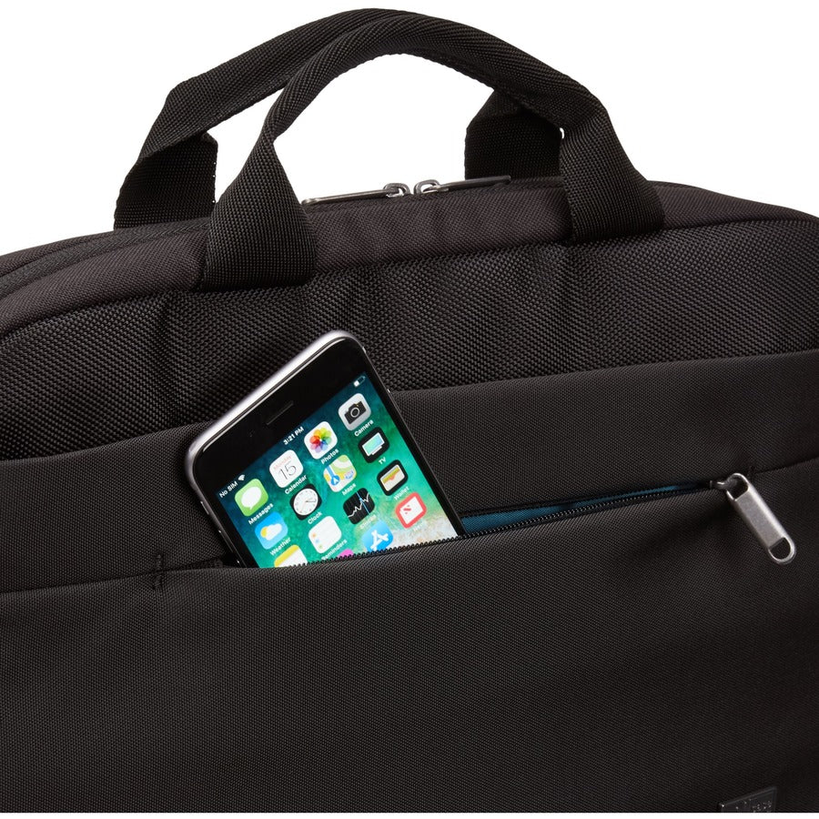 Case Logic Advantage ADVA-114 Laptop Attache for 10.1" to 14" Notebooks in Black