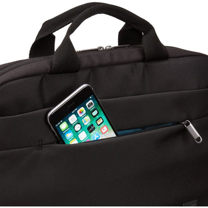 Case Logic Advantage ADVA-114 Laptop Attache for 10.1" to 14" Notebooks in Black