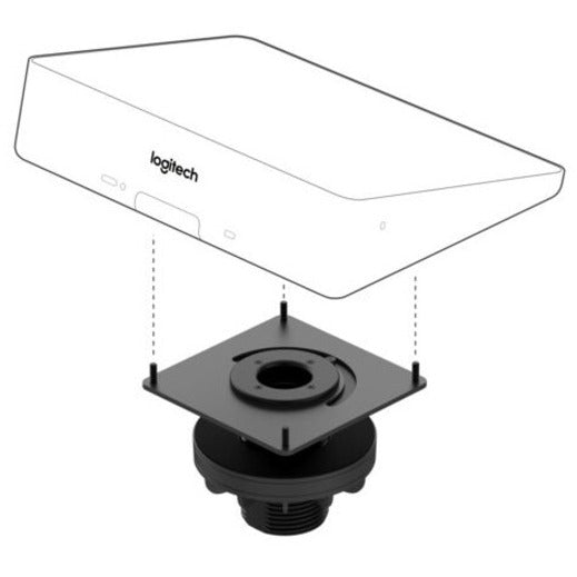 Logitech Tap Table Mount Grommet Mount for Video Conference Touch Controller