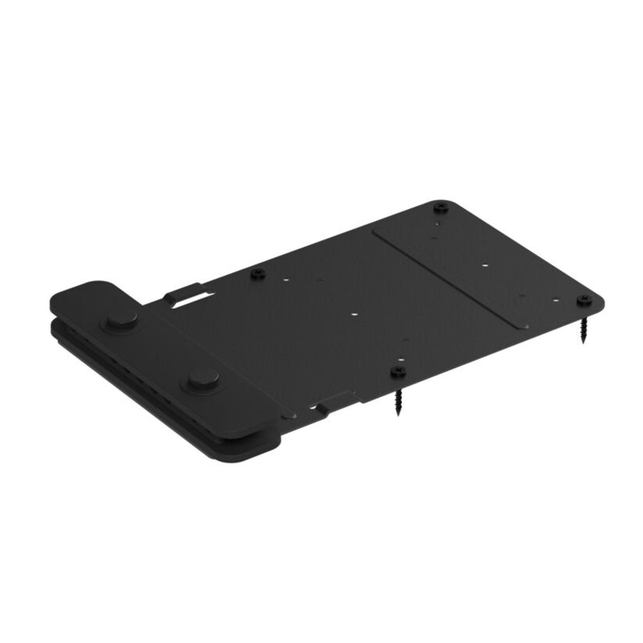 Logitech PC Mount for Small Form Factor PCs and Chromeboxes - Hideaway Steel Mount with Cable Retention