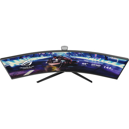Asus ROG Strix XG49VQ 49-inch Curved Ultra-Wide Gaming Monitor with HDR and 144Hz Refresh Rate