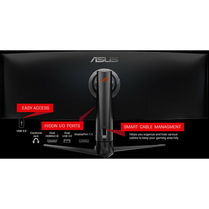 Asus ROG Strix XG49VQ 49-inch Curved Ultra-Wide Gaming Monitor with HDR and 144Hz Refresh Rate