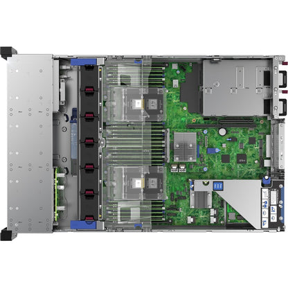 Hewlett Packard Enterprise ProLiant DL380 G10 2U Rack Server with Intel Xeon Silver 4214, 16GB RAM, 12Gb/s SAS, 800W Power Supply