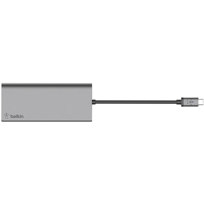 Belkin USB-C 6-in-1 Multiport Adapter and Docking Station with 4K HDMI and 60W Power Delivery