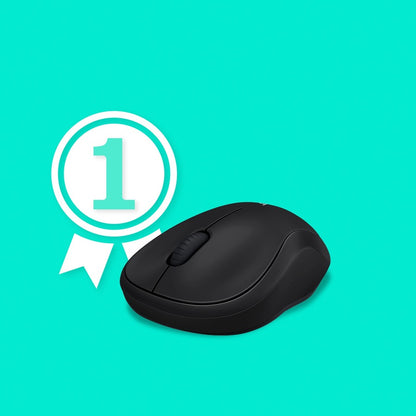 Logitech M185 Wireless Mouse – Reliable 2.4 GHz Connectivity with 1 Year Battery Life